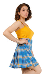 pleat kilt