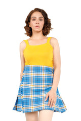 buckle up pleat kilt