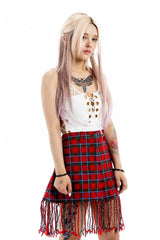 Plaid Mini Skirt