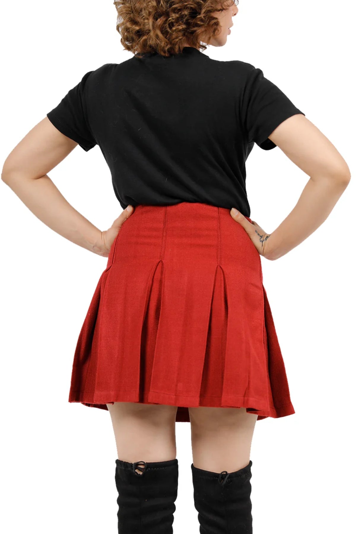 Tartan Twirl  Plaid Mini Skirt