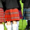 tartan wrap skirt