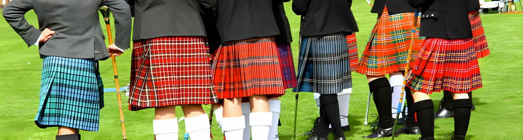 tartan wrap skirt